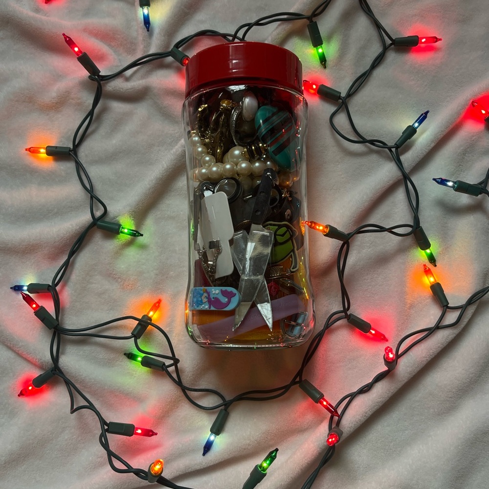 Miscellaneous Jewelry Jar #4